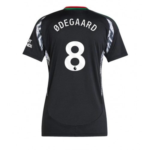 Fotballdrakt Dame Arsenal Martin Odegaard #8 Bortedrakt 2024-25 Kortermet